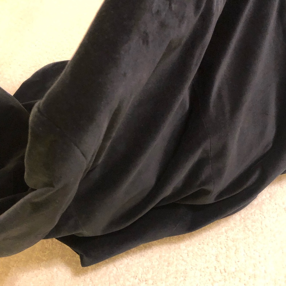 Banana republic velvet sports coat, black, EUC - Picture 2 of 13
